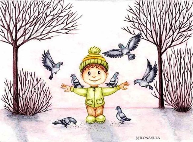 "Το ομορφότερο δώρο που έχεις να προσφέρεις είναι ο χρόνος σου, η προσοχή σου, η αγάπη σου, το νοιάξιμό σου" Art: Ilona Sula