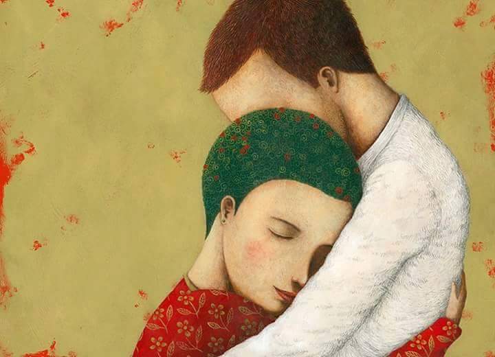 father-son, artist unknown